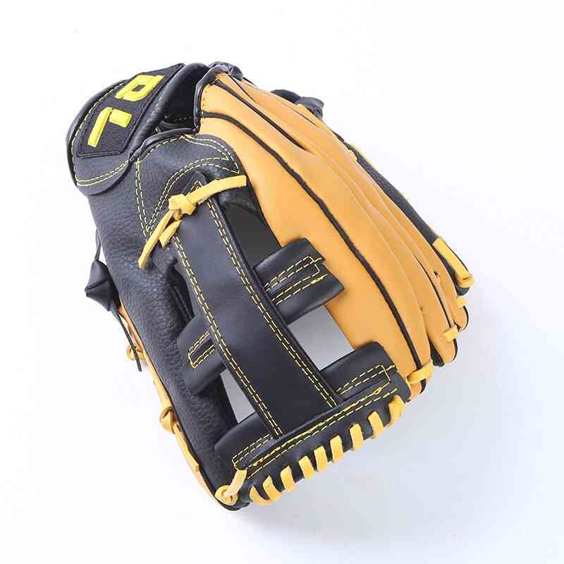 Men Sports Genuine Leather Baseball Gloves
