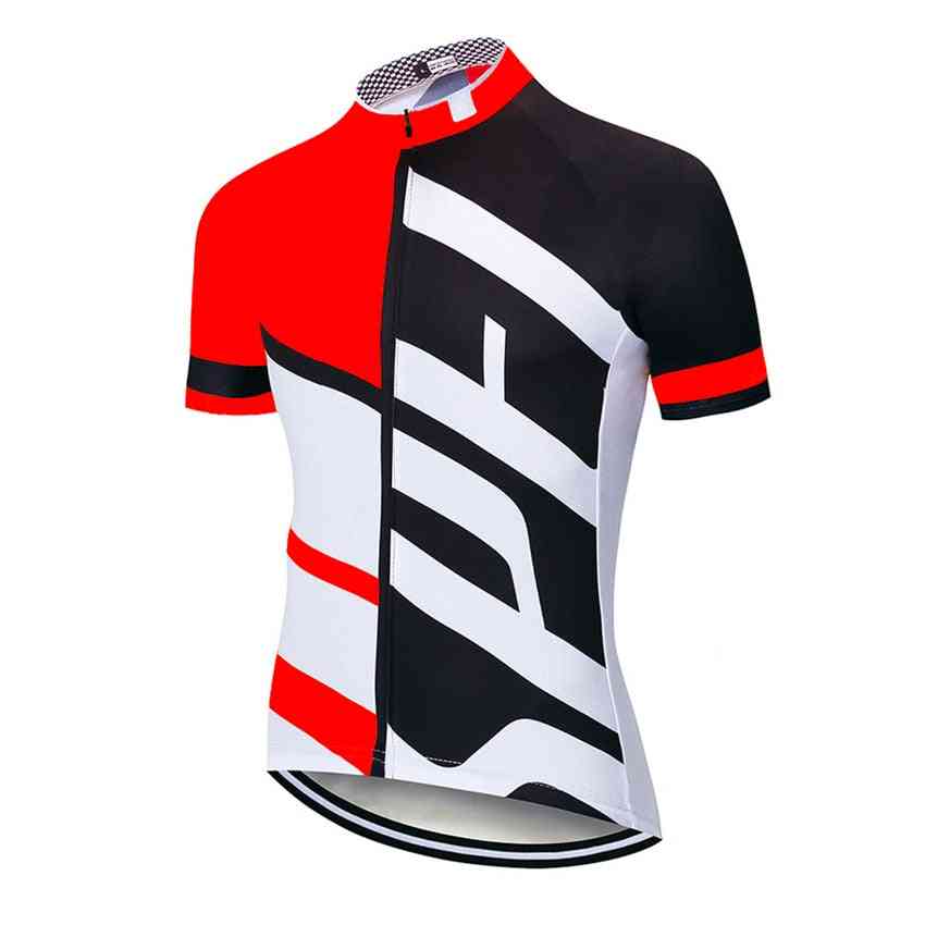 Men Short Sleeve Cycling Clothing Bike Shirt