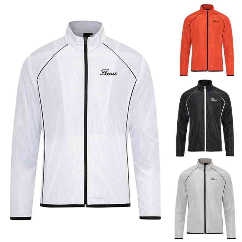 Autumn/ Winter- Windbreak Long-sleeve, Top Thin Sports, Golf Jacket