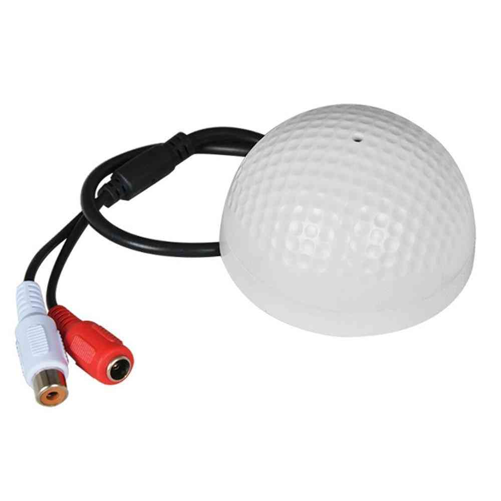 Sound Monitor- Audio Pickup Microphone For Cctv Video Surveillance, Security Camera