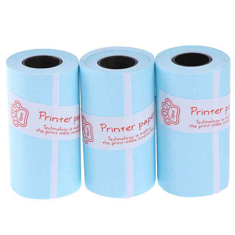 3-rolls Self-adhesive, Printable Sticker Direct, Thermal Paper