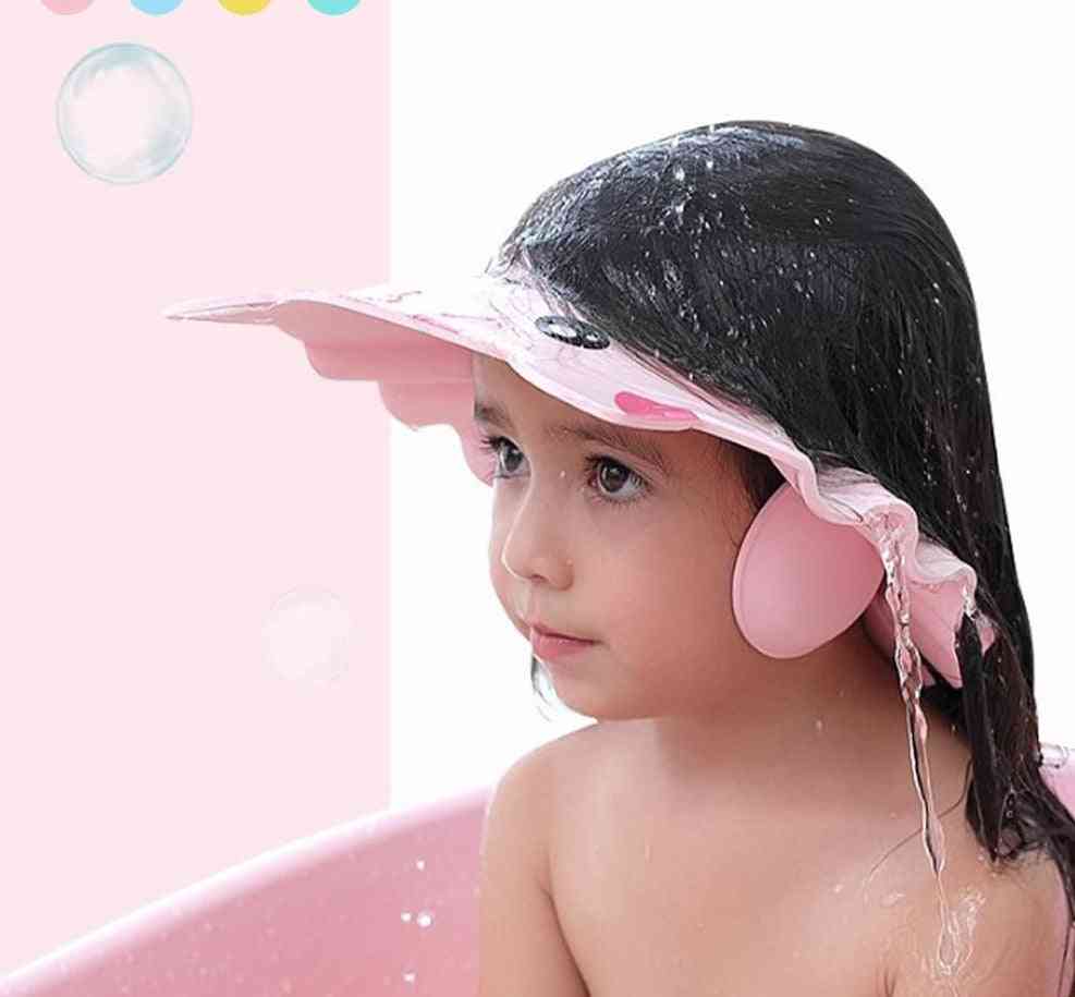 Adjustable Baby Shower Cap Protect Eyes And Hair