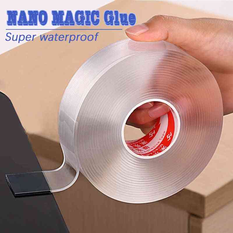 Double Sided Tape - Nano Tape - Reusable Waterproof Wall Sticker