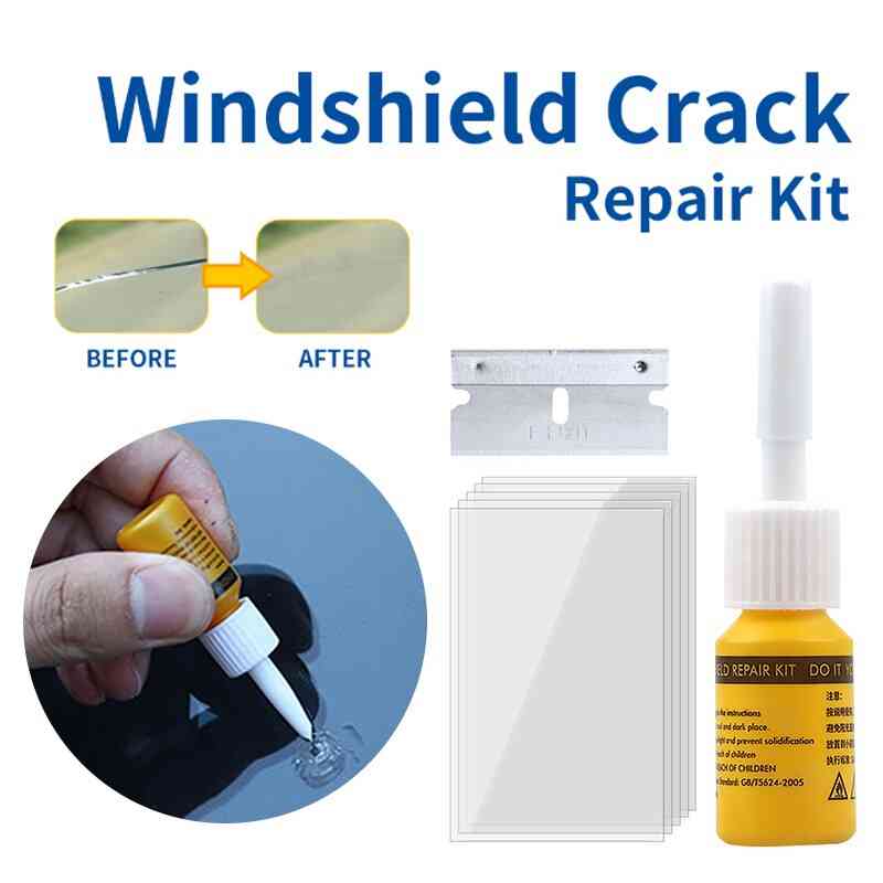 Car Windshield Repair Automotive Window Glass Scratch Restore Fluid Kit