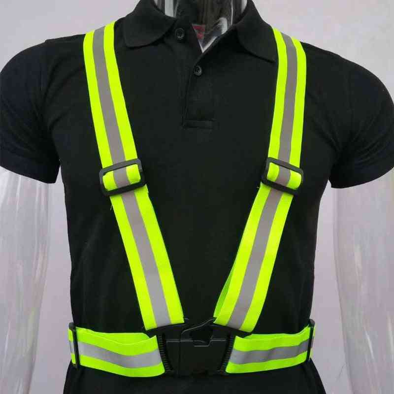 Highlight Reflective Straps Night Work Security