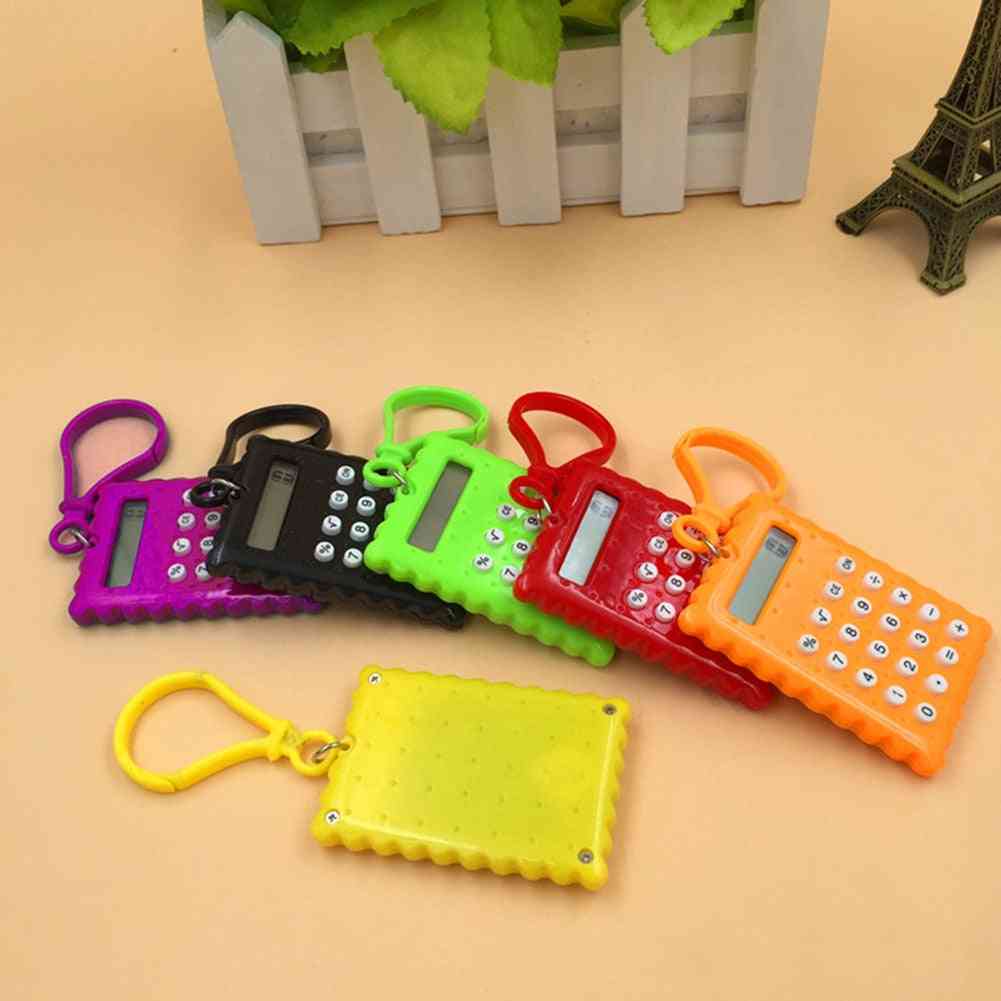 Pocket Student Mini Electronic Biscuit Shape Calculator