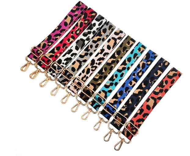Leopard Bag Straps, Shoulder Messenger Bags Belt