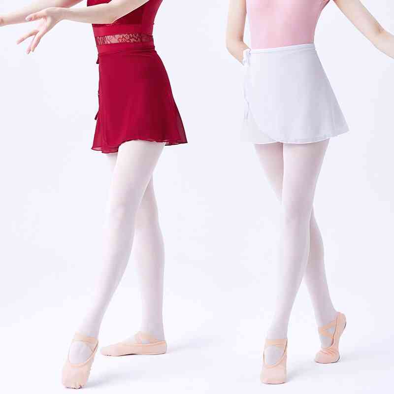 Women Tie Up Chiffon Skirts Dance Dress Ballerina Tulle
