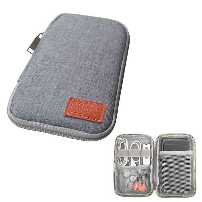 Usb Cable Data Cable Organizer Travel Inserted Bag Storage Bag