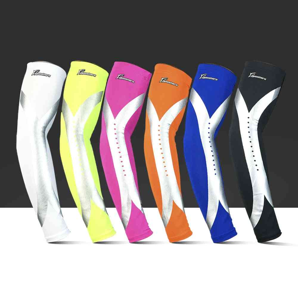 Reflective Cycling Arm Warmers For Adults - Men