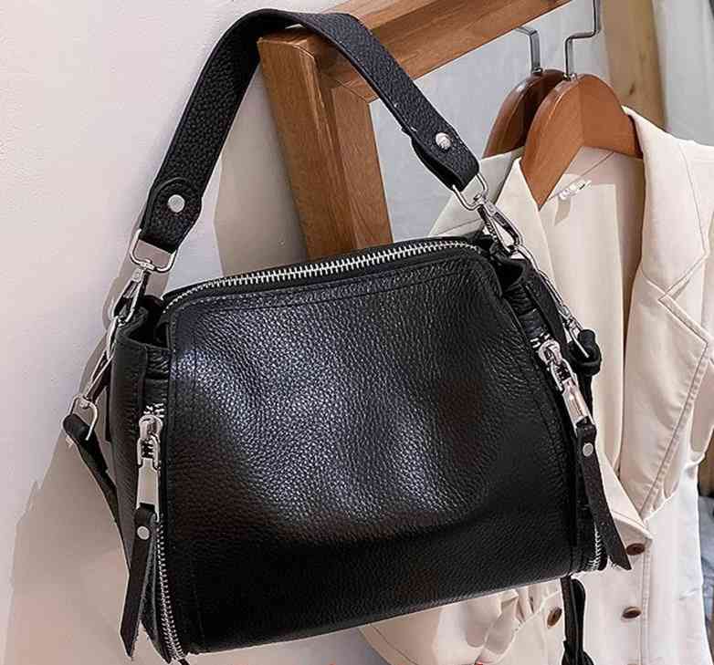 Genuine Leather- Cowhide Crossbody, Messenger Shoulder Bags
