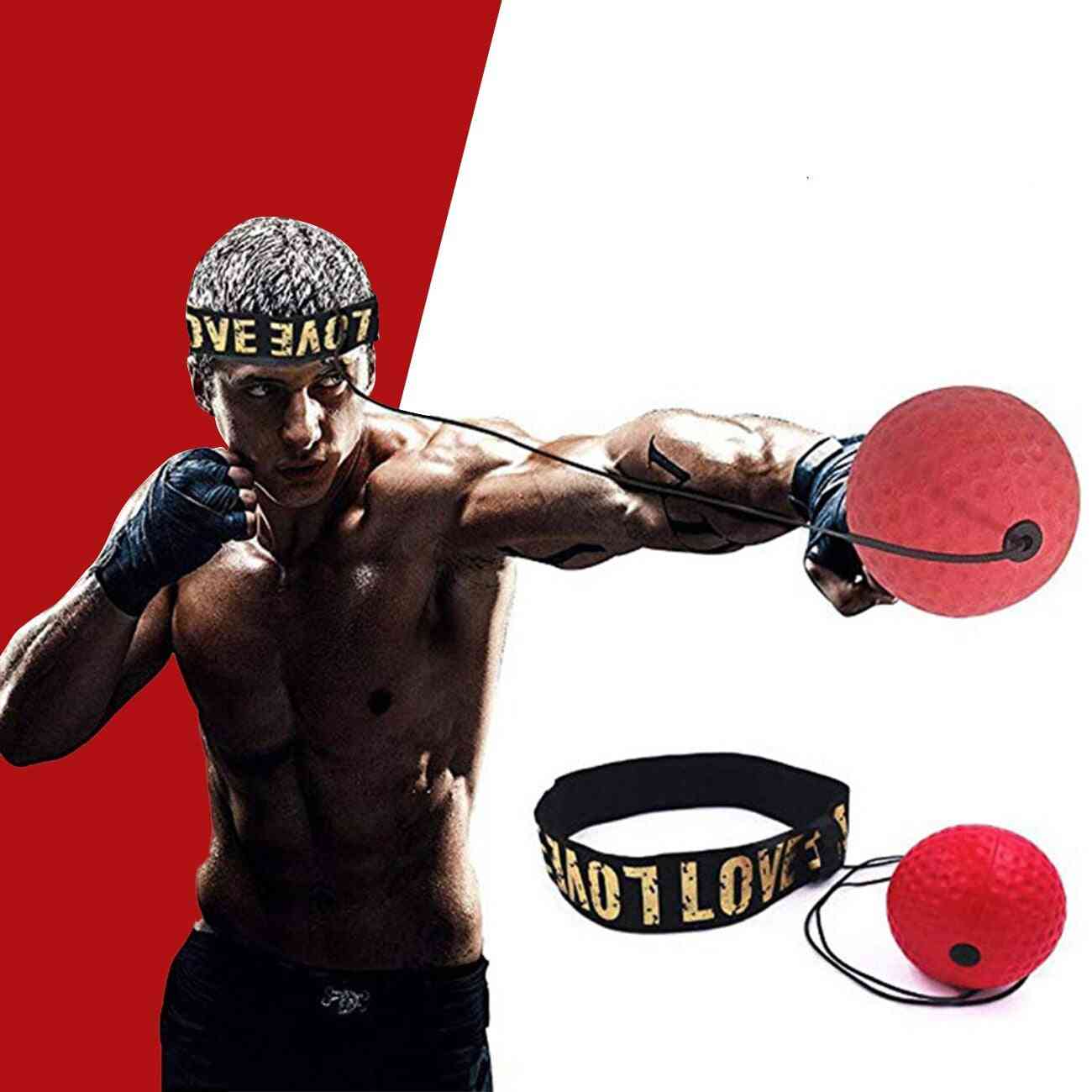 Boxing Punch Exercise Fight Ball Head Band