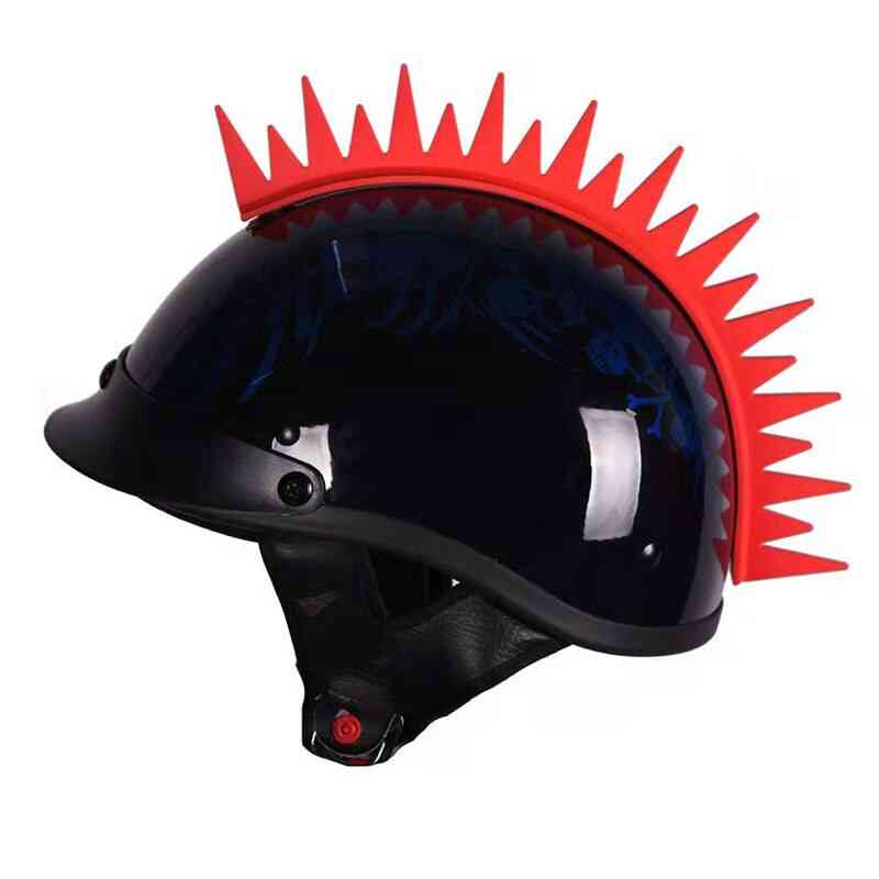 Helmet Decorations Hair Punk