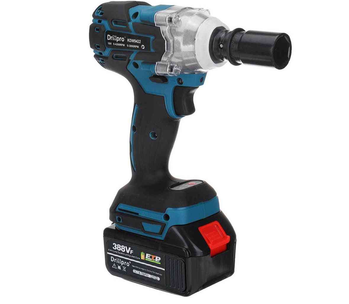Brushless Cordless Electric Impact Wrench