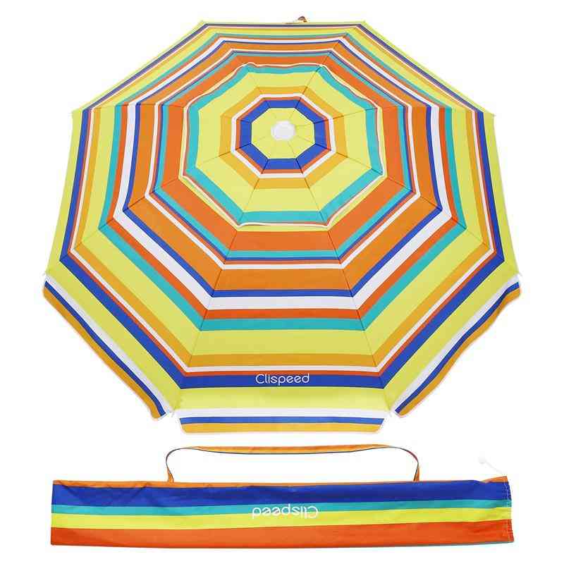 Waterproof Windproof Sand Umbrella For Seaside Beach
