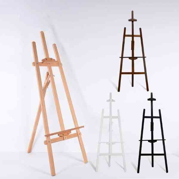 Adjustable- Pine Wooden, Art Painting Easel For Drawing Board