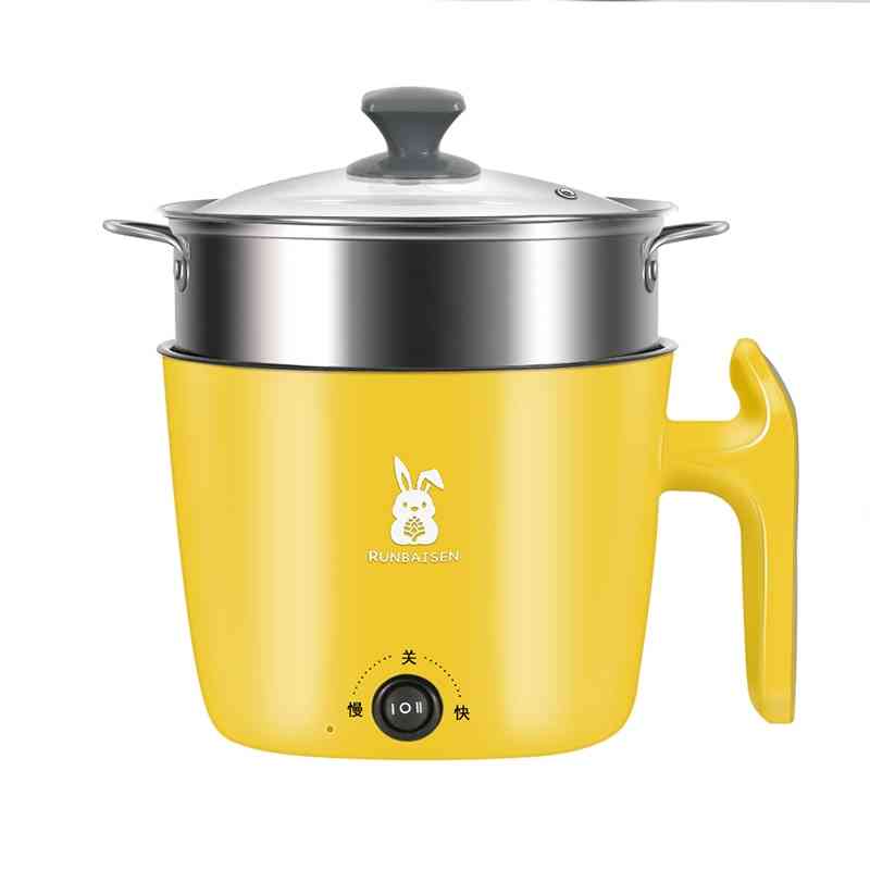 Electric Rice Cooker Hot Pot  Electric Cooking Machine Non-stick Pan