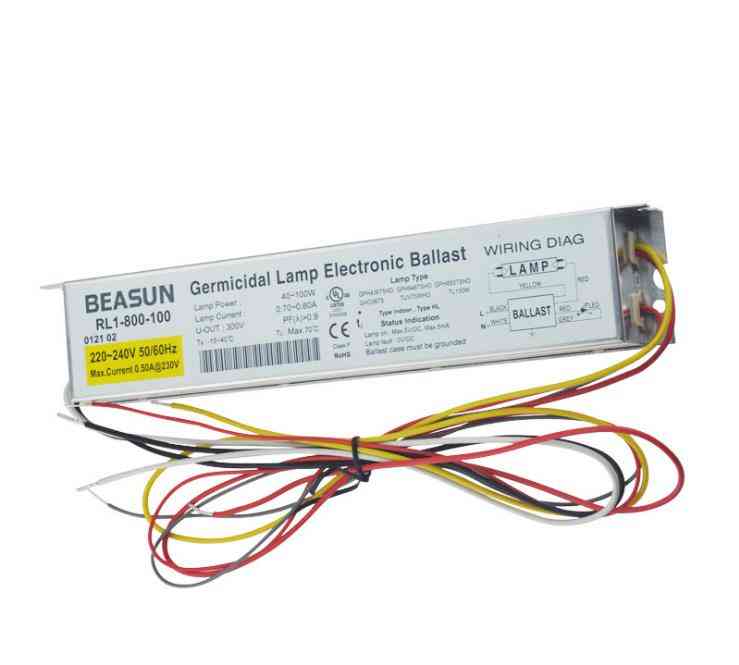 Uv Germicidal Lamp Water Treatment Dedicated Electronic Ballast Rl 1-800-100
