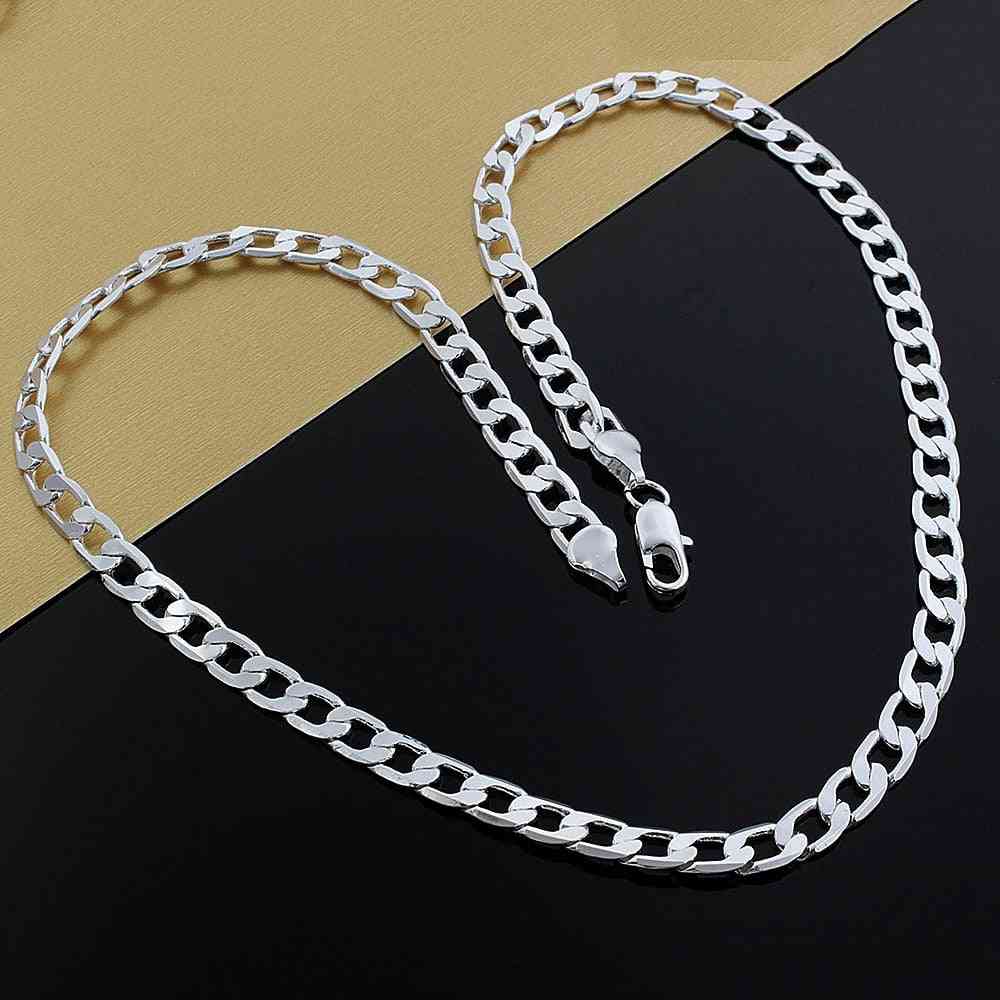 925 Stamp Silver Necklace