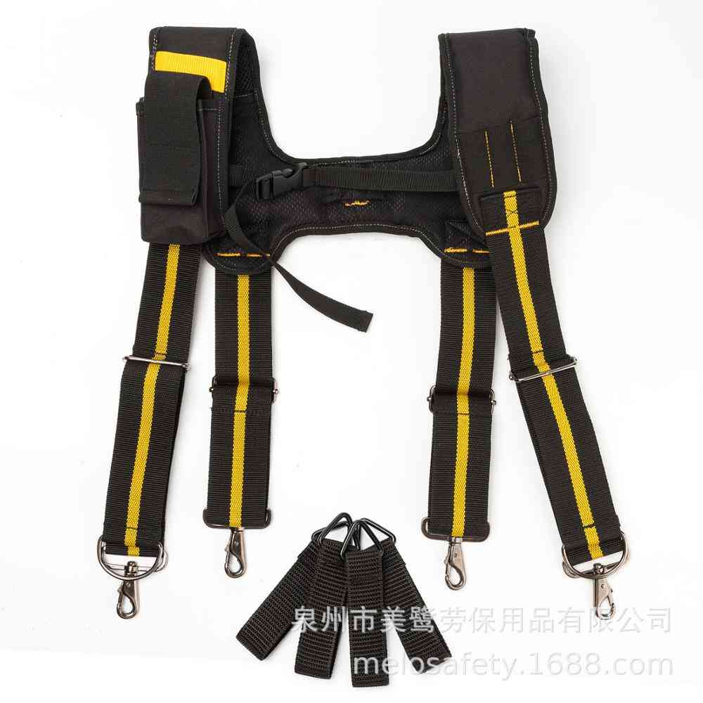 Adult Work Suspender Adjustable Suspender Belt F Tooling Harness Tool Belt Strap To Reduce Waist Weight  Heavy Work Men Suspende