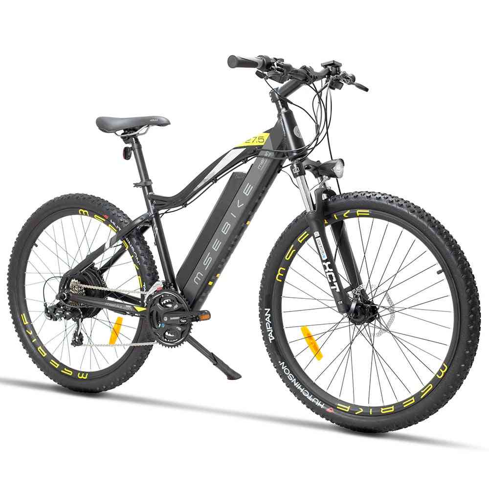 27.5 Inch Electric Mountain Bike Stealth Lithium Battery Bicycle Adult Travel Speed Electric Bike 400w Emtb High Quality Luxury