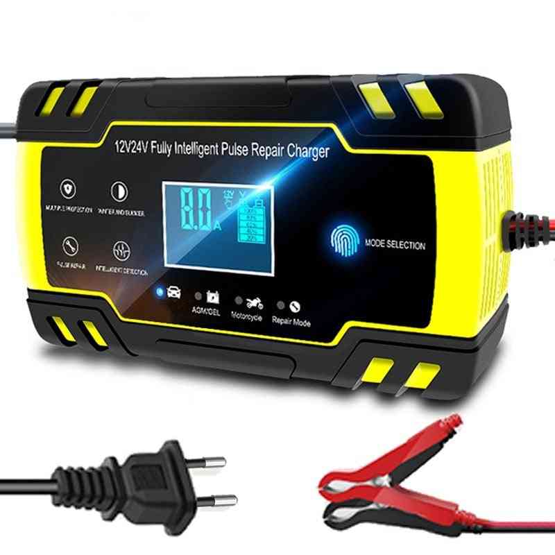 Touch Screen Pulse Repair Lcd Fast - Power Charging Wet Dry Lead Acid Digital Lcd Display Eu Plug