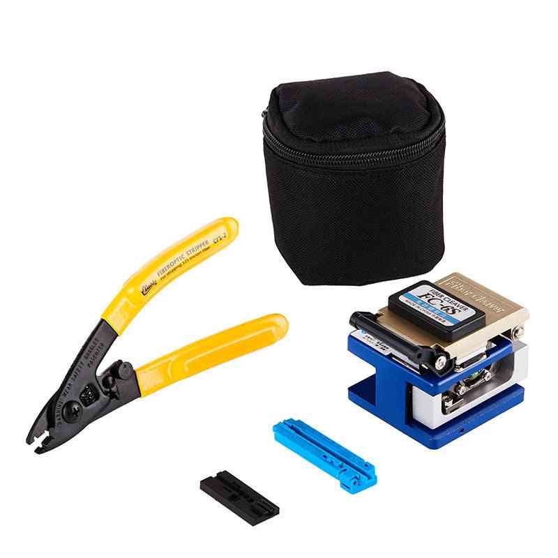 Fiber Cutter Optical Fiber Cleaver Cutter Tool Kit
