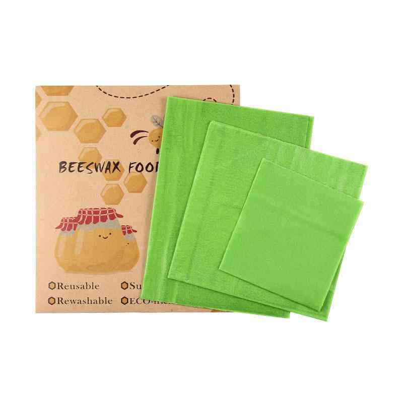 Cover Stretch Vacuum Food Wrap Beeswax Cloth Kitchen Tools