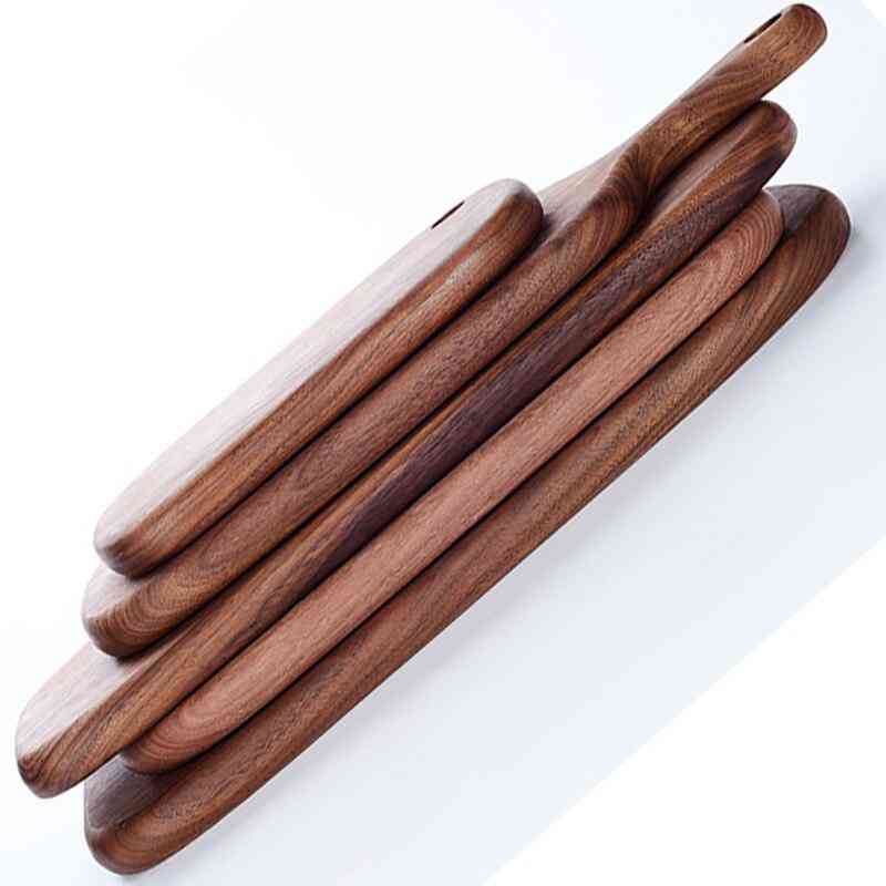 Black Walnut Chopping Board Bread Sushi Plate Real Wood Tray