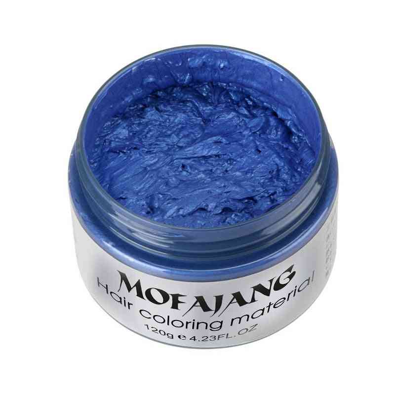 One-time Diy Mud Molding 7 Colors Hair Color Wax
