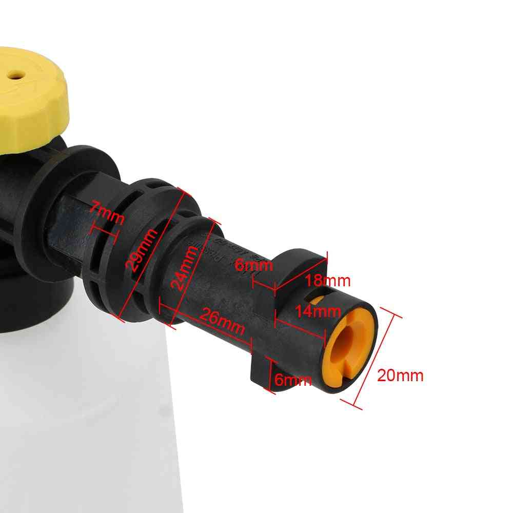High Pressure Adjustable Sprayer Nozzle Car Soap Foam Generator