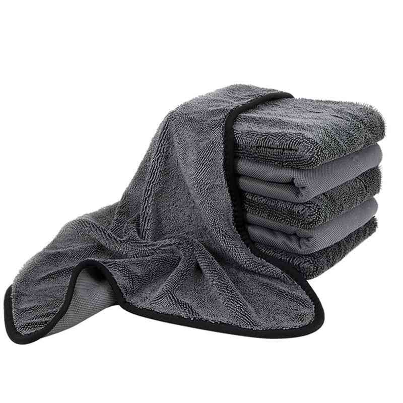 Coral Fleece Auto Towel, Car Care Washing Clean Cloth