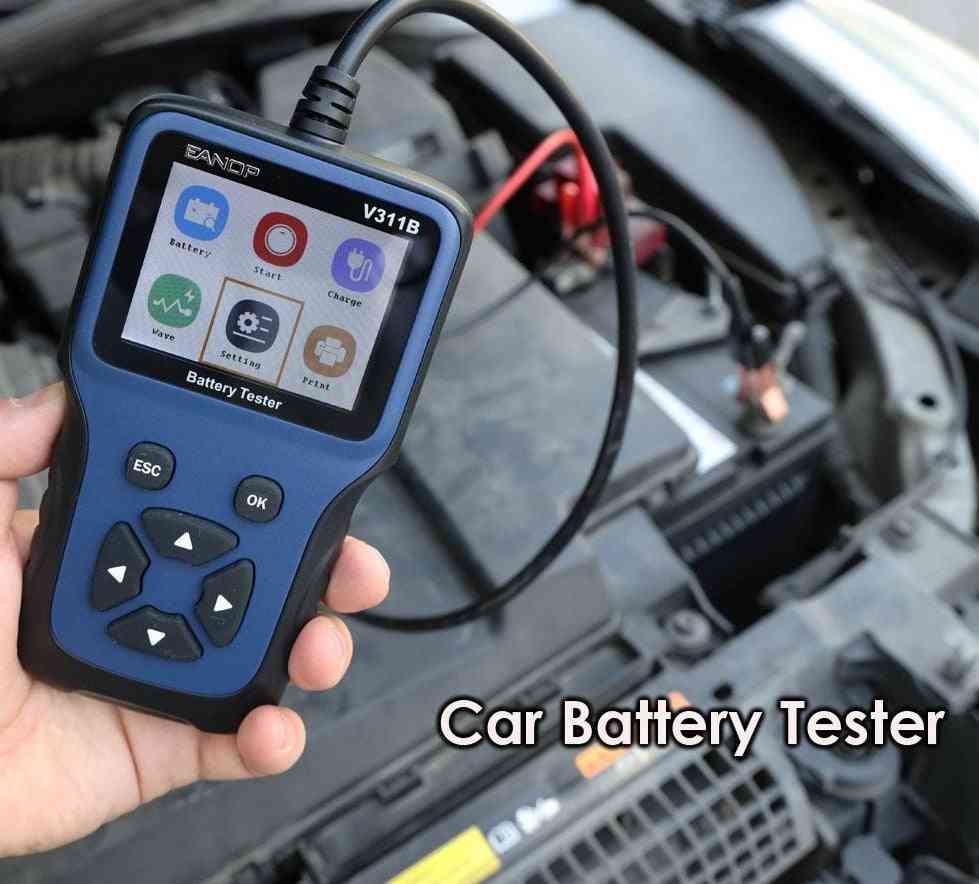 Digital Lcd Diagnostic Car Battery Tester