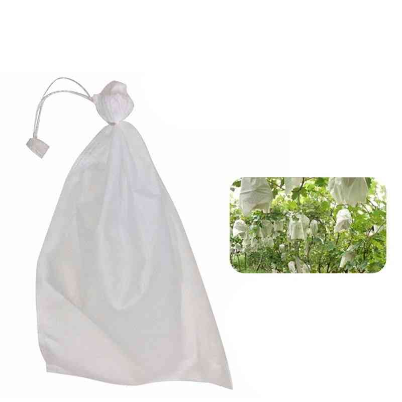 Fruit Vegetable Grapes Mesh Bag Against Insect Pouch
