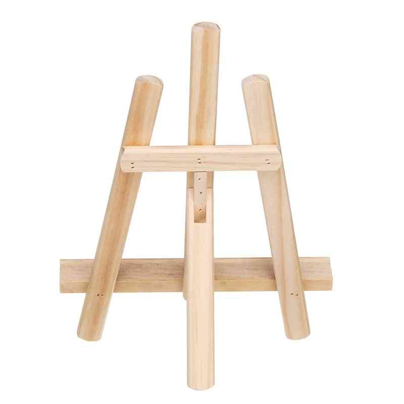 Wood Artist Art Easel, Craft Wooden Adjustable Table Card Stand