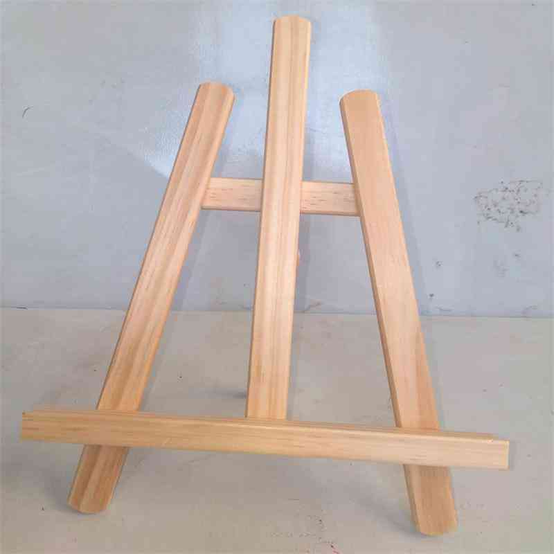 Wood Artist Art Easel, Craft Wooden Adjustable Table Card Stand
