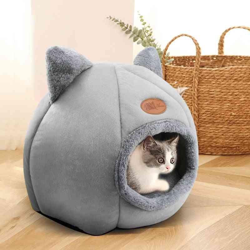 Deep Sleep Comfort In Winter Cat Bed / Little Mat