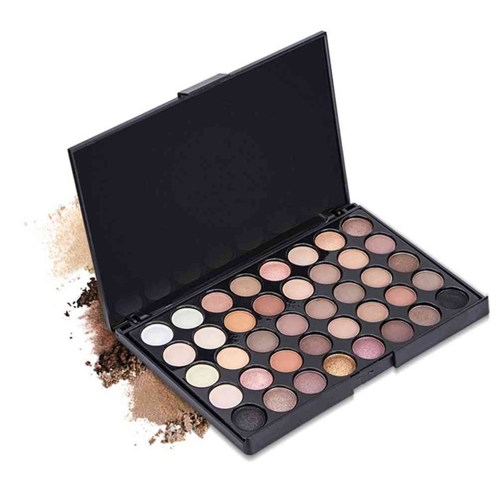 40 Color Matte Eyeshadow Palette Shimmer Glitter Eye Shadow Power Set Cosmetic Makeup Tools Make Up