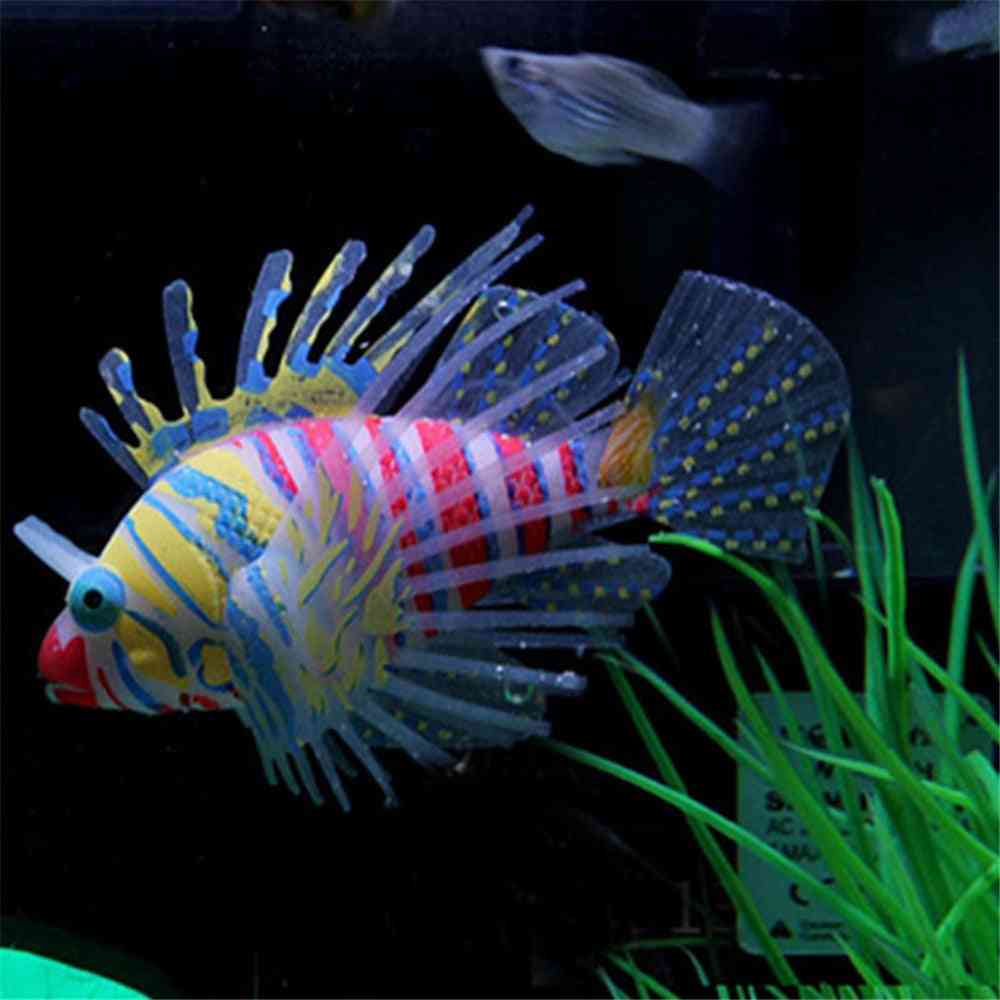 Artificial Glowing In The Dark Fish Tank Ornament