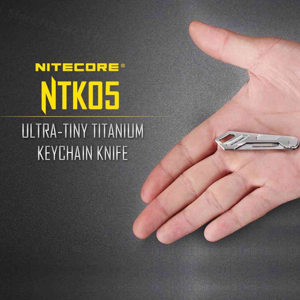 Ultratiny Titanium Keychain Knife Lightweight Multiple