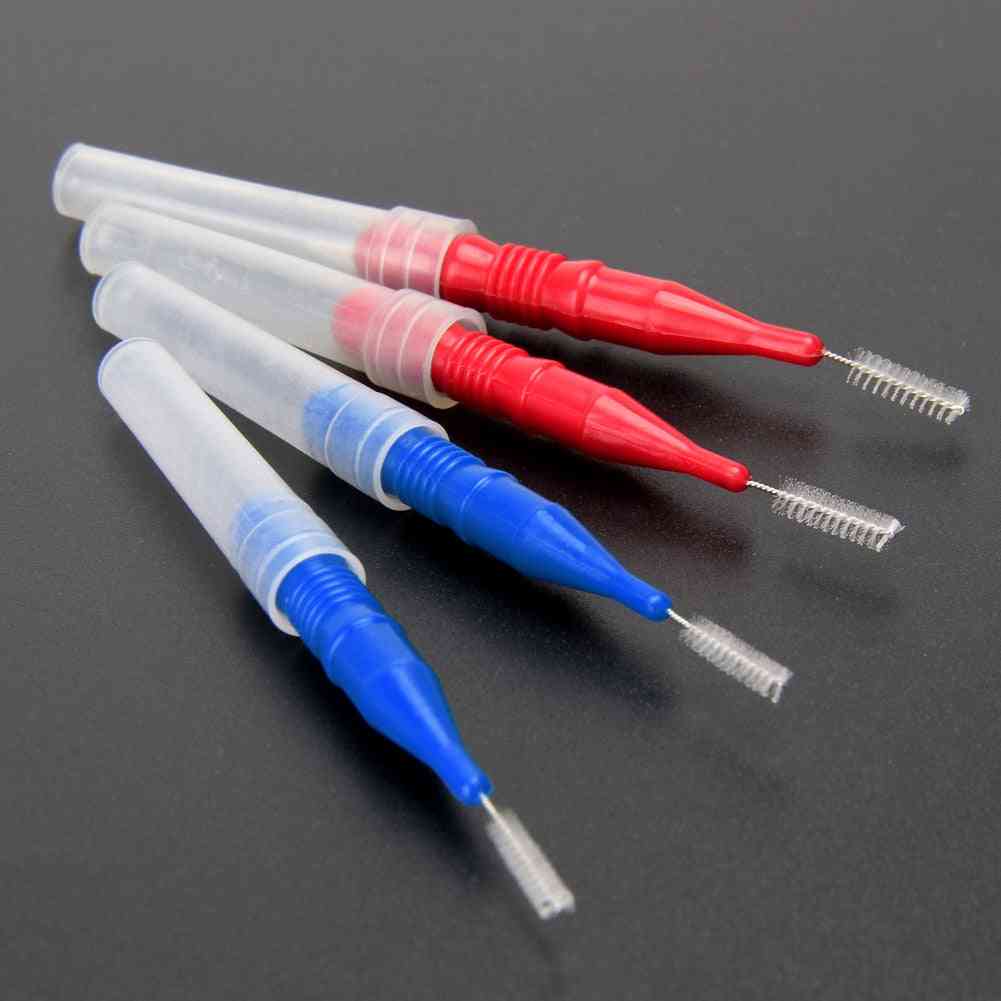 Plastic Interdental Brush Toothpick Healthy For Teeth Cleaning Oral Care