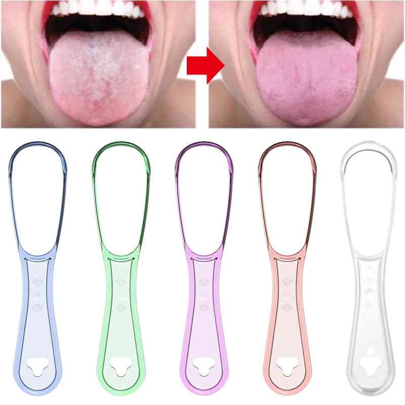 Reusable Adult Cleaning Tongue Scraper Fresh Breath