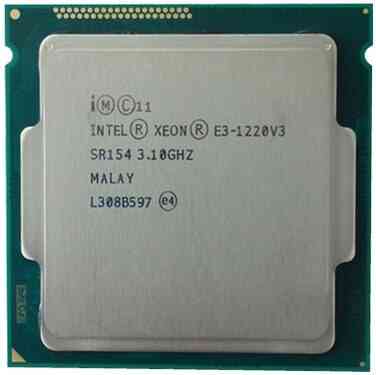 Intel Xeon E3 1220 V3 3.1ghz 8mb 4 Core Sr154 Lga 1150 Cpu Processor