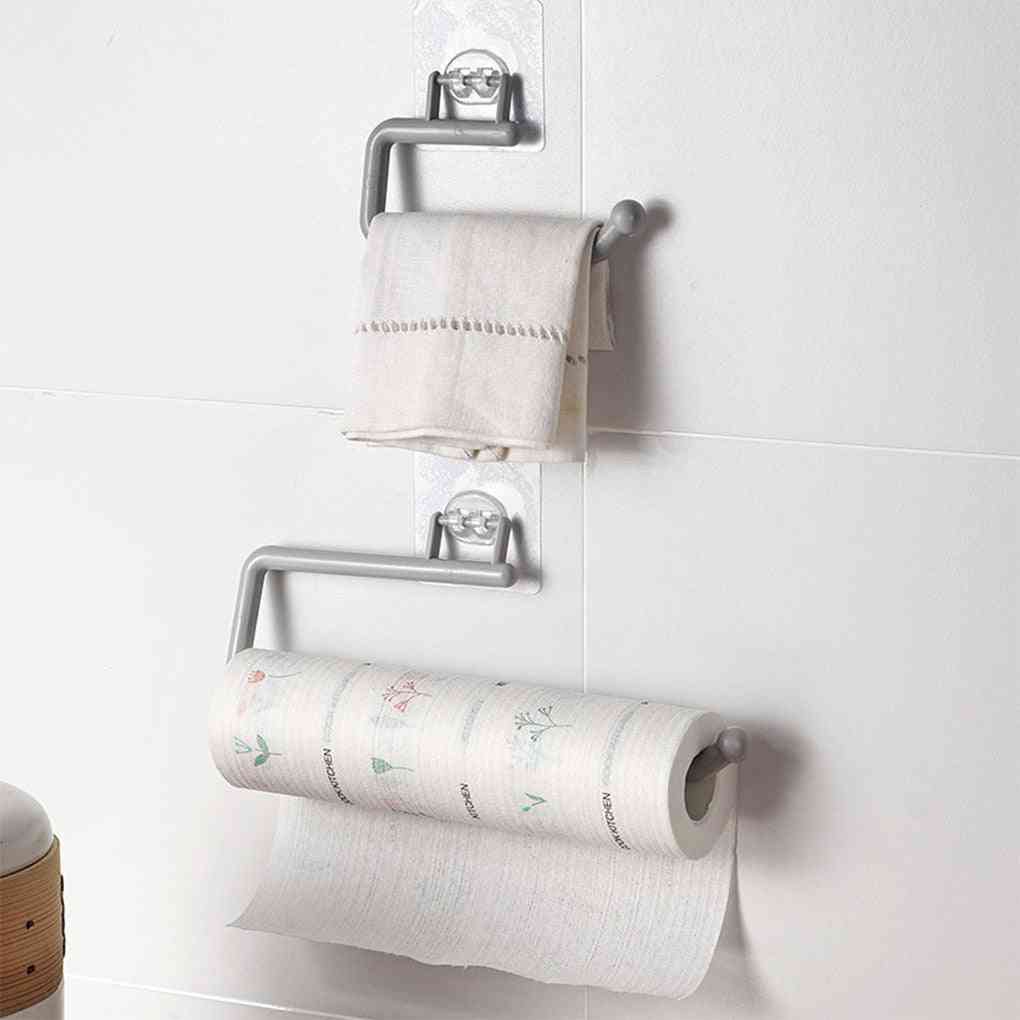 Kitchen Paper Roll Holder, Towel Hanger Rack
