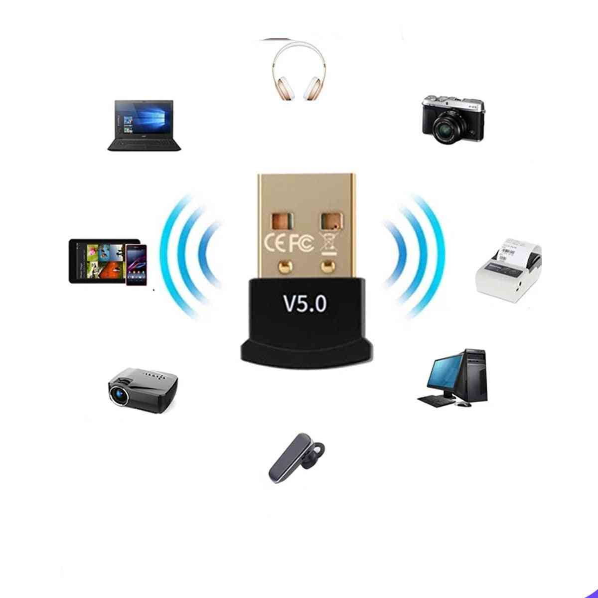 Wireless Audio Receiver Transmitter For Computer Pc Laptops Mouse