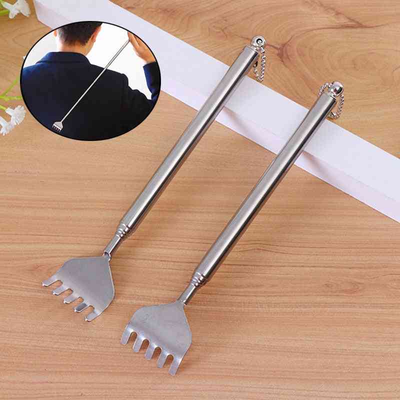 Back Scratcher Stainless Steel Telescopic Anti Itch Claw Massager