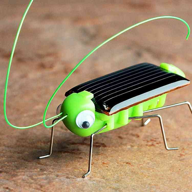 Solar Power Energy Crazy Grasshopper Cricket Toy