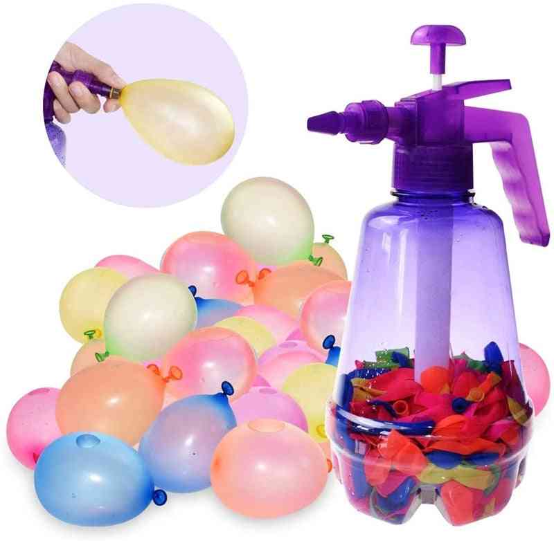 Summer- Pumping Water Balloons, Bunches Outdoor Beach, Game Toy