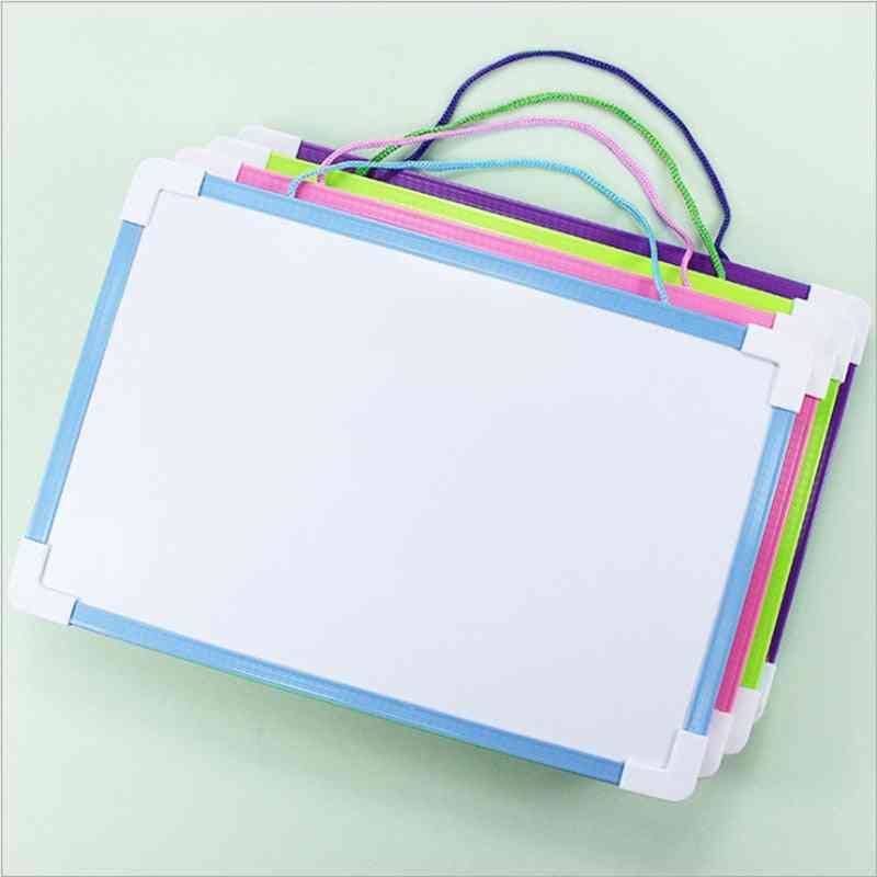 Magnetic Souble-sided Small Whiteboard Writing Erasable Message Board