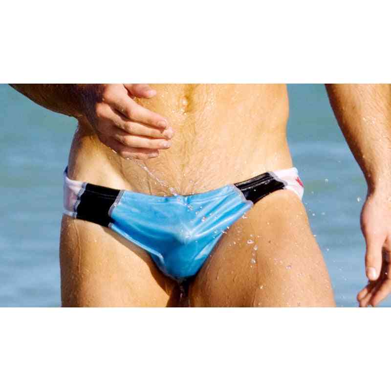 Badshorts för män badbyxor snabbtorkande strand sport baddräkt badkort